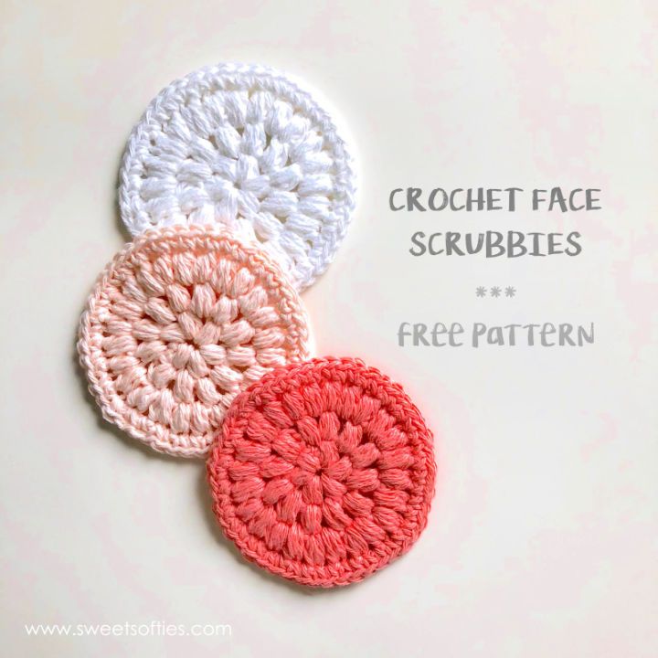 Crocheting a Face Scrubby - Free Pattern