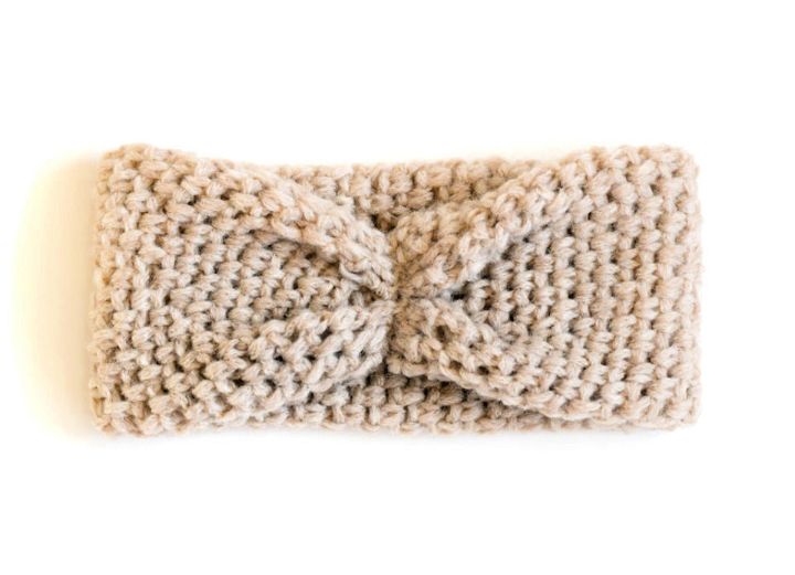 Easy Crochet Faux Bow Headband Pattern