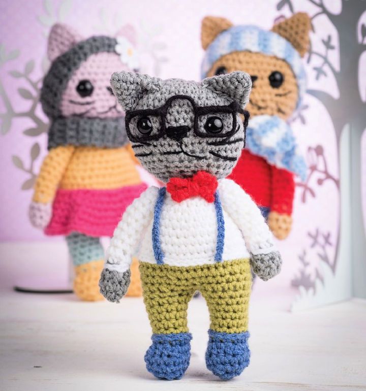 Unique Free Crochet Amigurumi Cat Pattern