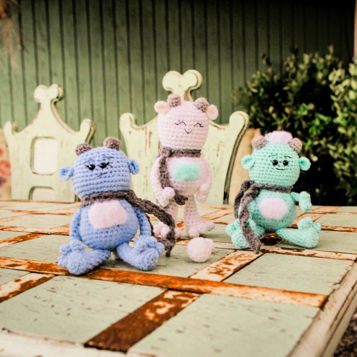 Free Crochet Amigurumi Monsters