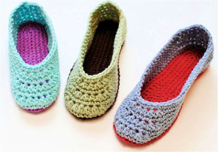 Quick and Easy Crochet Slipper Pattern