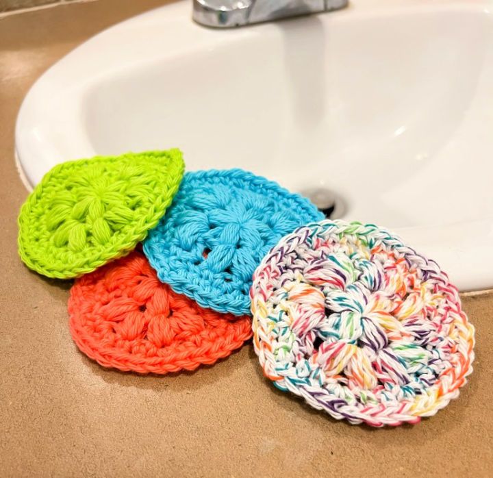 Cute Crochet Face Scrubby Pattern