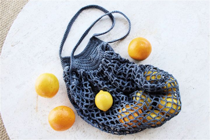 How to Crochet French Market Bag - Free Pattern