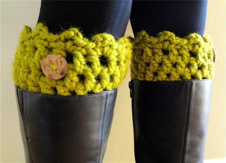 Crochet Friendship Boot Cuffs Pattern