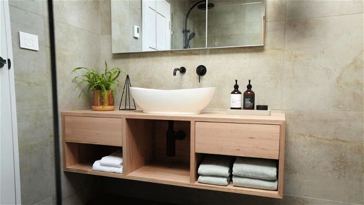 Handmade Wooden Bathroom Vanity