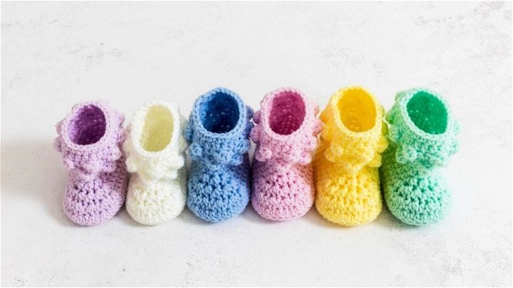Free Crochet Baby Booties Pattern For Beginners