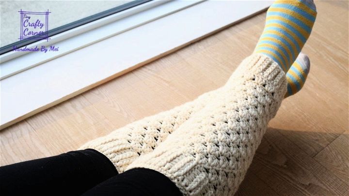 Crochet Leg Warmers Design - Free Pattern