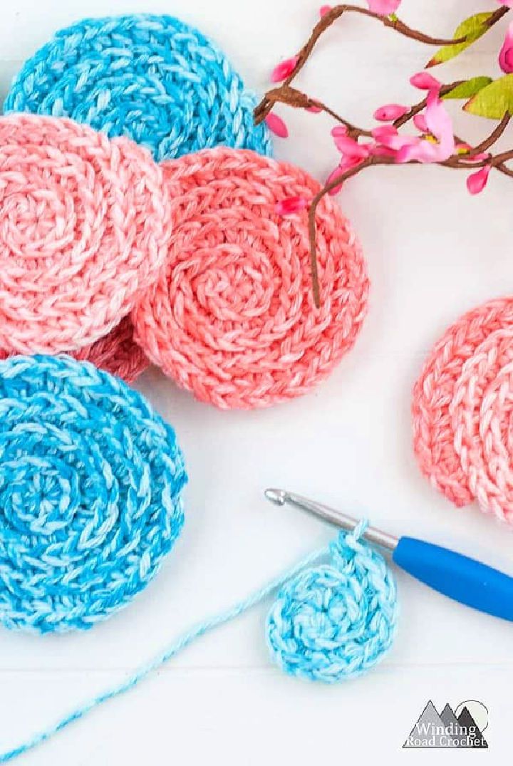 How to Crochet Face Scrubbies - Free Pattern
