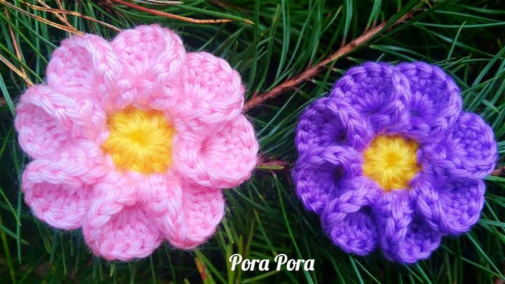 Crochet Flower Design - Free Pattern