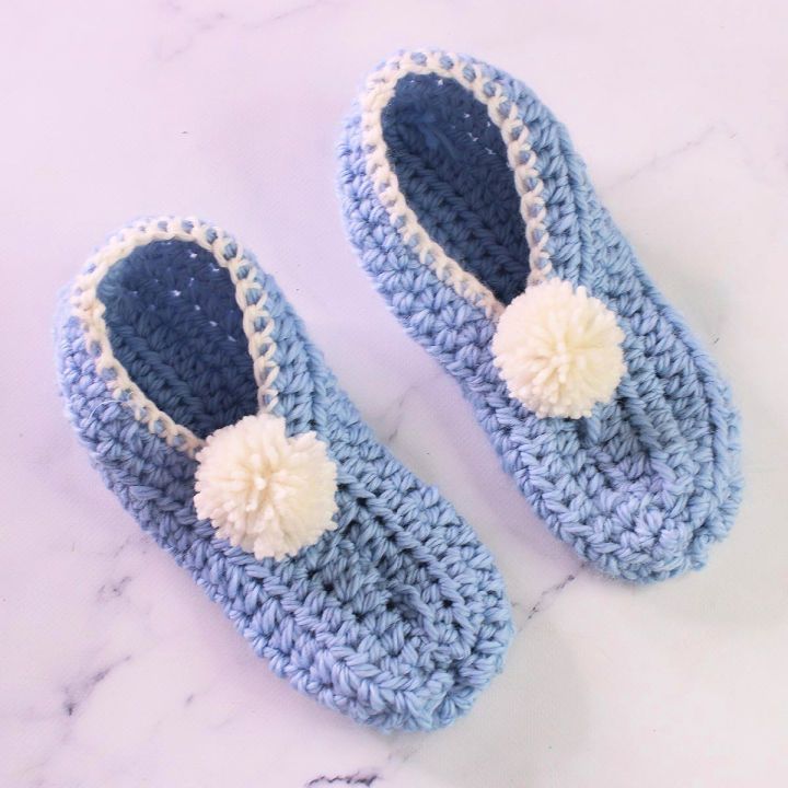 How to Crochet Slippers - Free Pattern