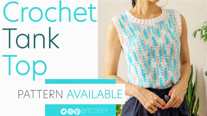 How to Crochet a Comfy Tank Top - Free Pattern