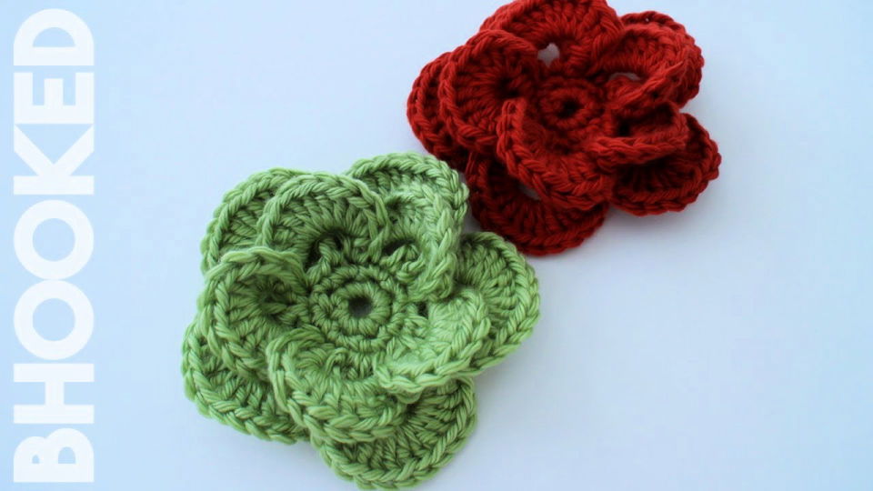 Easy Crochet Flower Tutorial