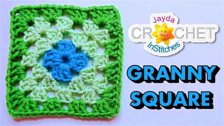 Easy Crochet Granny Square Tutorial