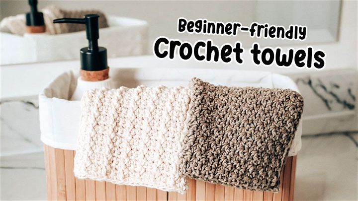 Crocheting a Hand Dish Towel - Free Pattern