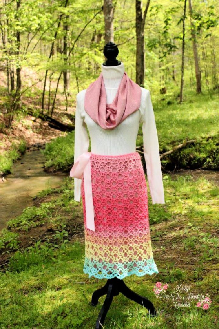 Crocheting a Lace Skirt - Free Pattern