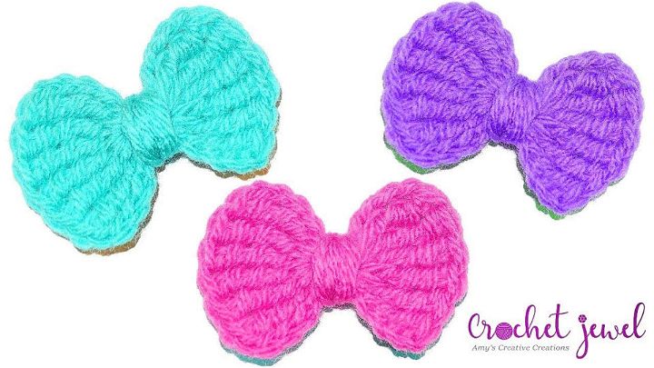 Free Crochet Pattern for Bow