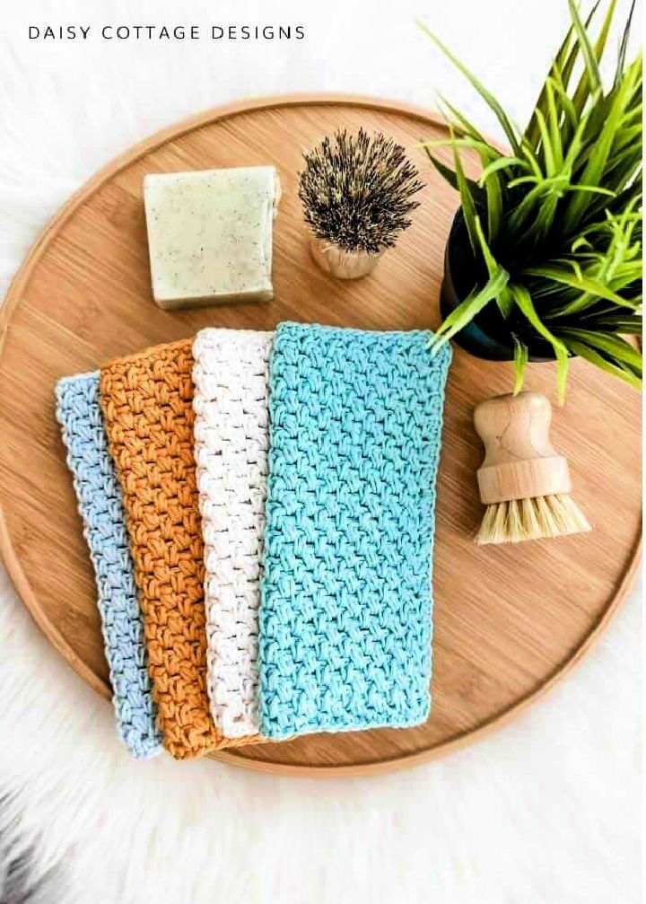 How to Crochet a Washcloth - Free Pattern