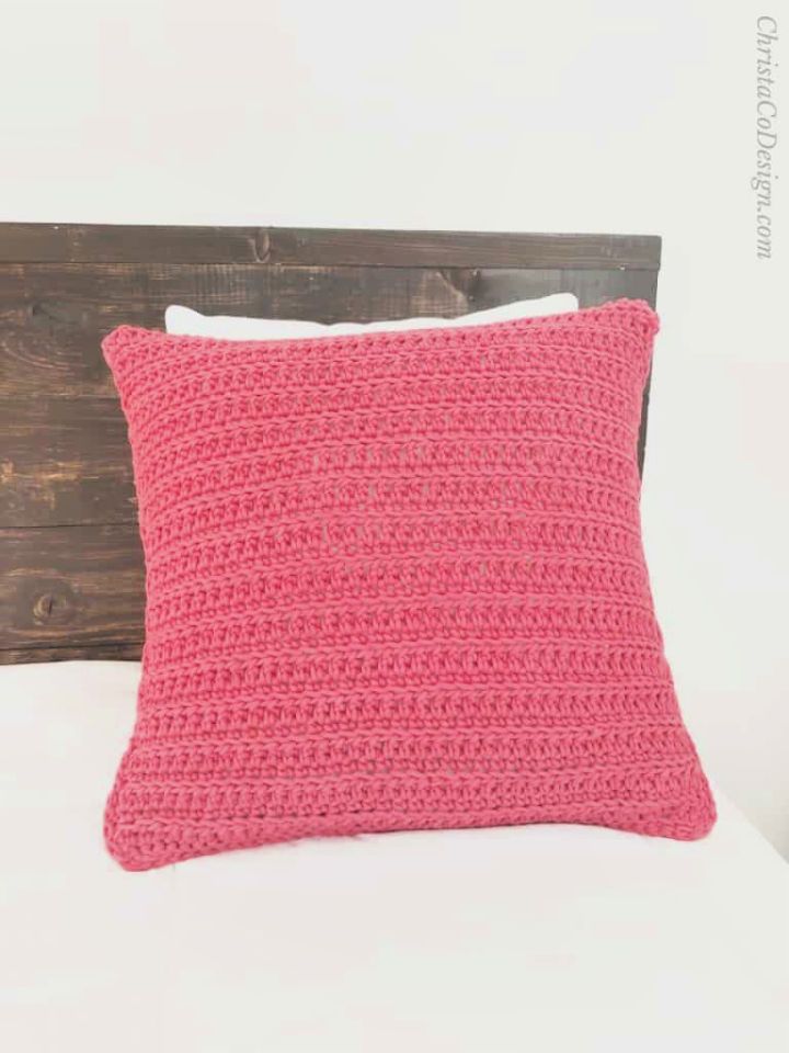  How to Crochet an Envelope Pillow - Free Pattern