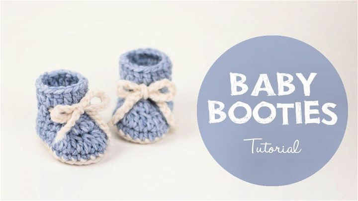 Cute and Easy Crochet Baby Booties Pattern