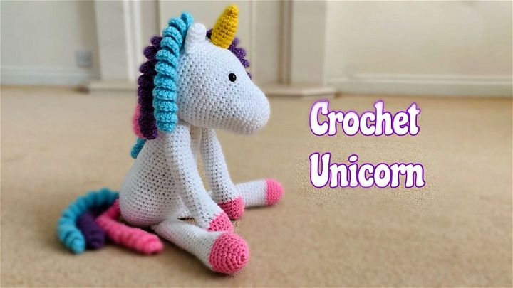 How to Crochet a Unicorn - Free Pattern