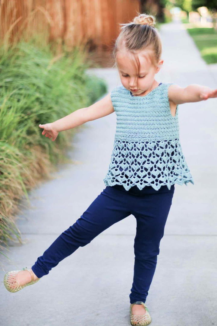 Pretty Crochet Idlewild Dress Pattern