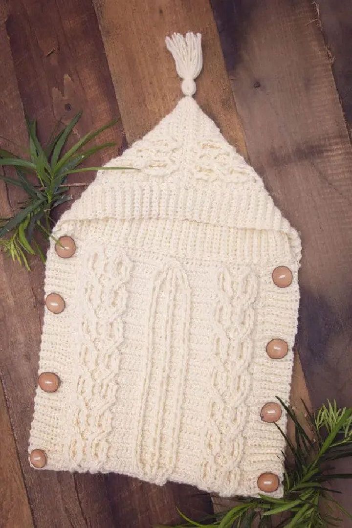  Infinity Crochet Baby Cocoon Pattern