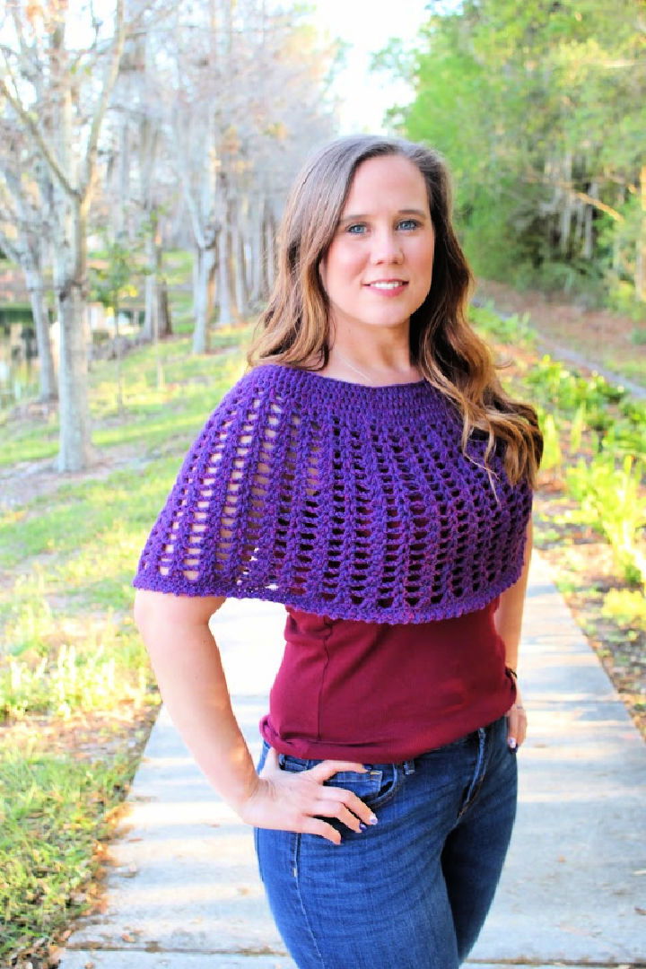 Katie Crochet Poncho - Free Pattern