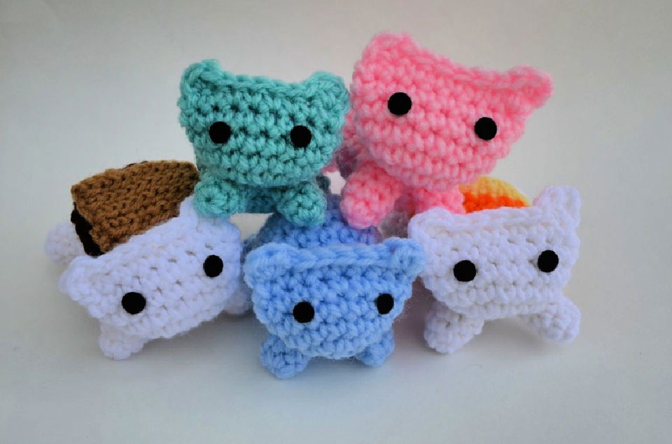 Kitty Mod Free Cat Amigurumi Pattern