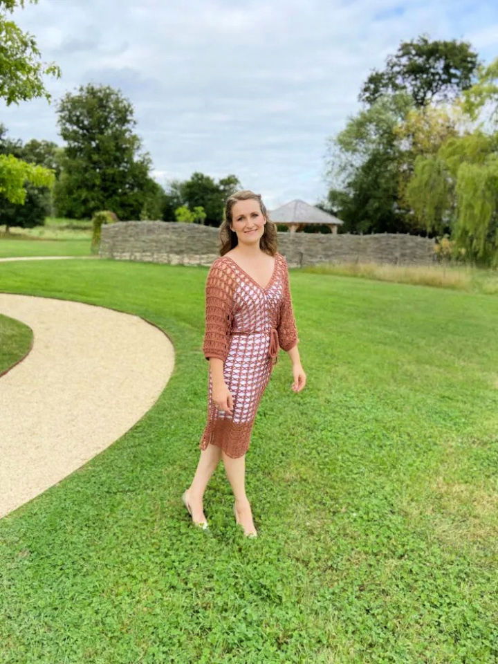 Cool Lace Crochet Dress Pattern