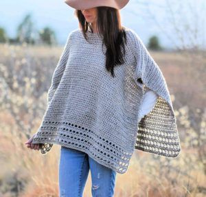 25 Free Crochet Poncho Patterns for Beginners