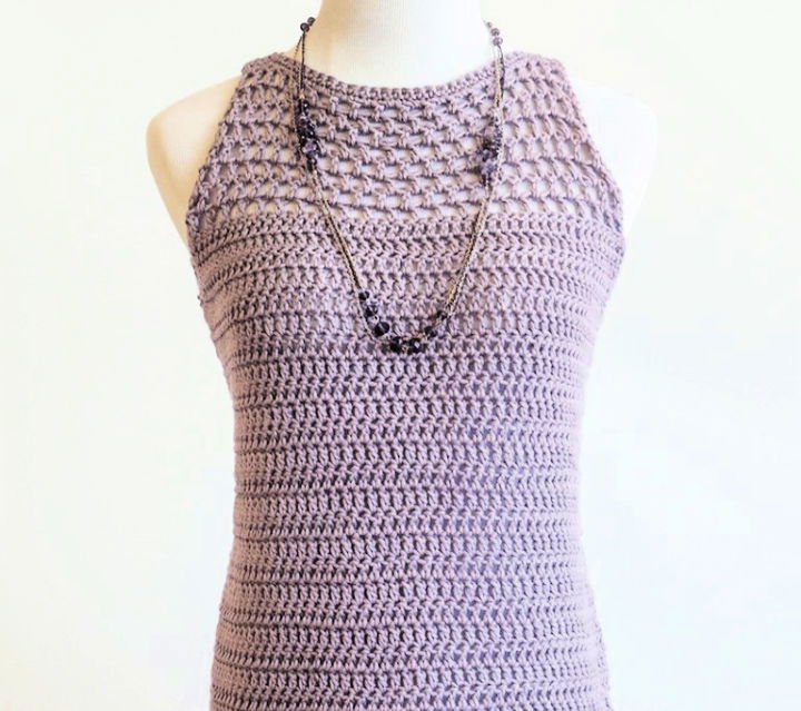 Cute Light Crochet Tank Top Pattern