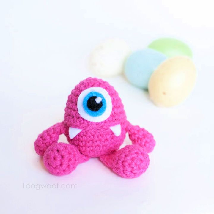 Crochet Little Monster Easter Egg Pattern