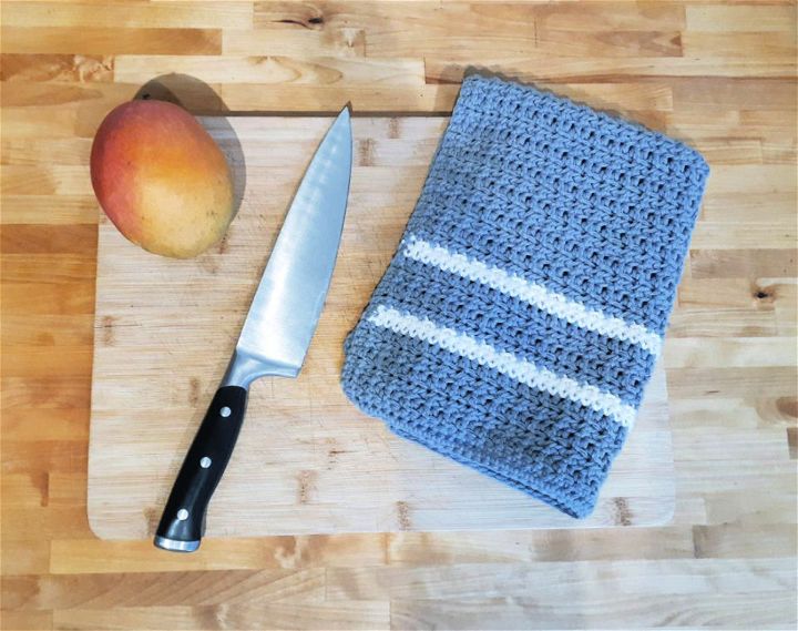 Maison Verte Crochet Dish Towel Pattern