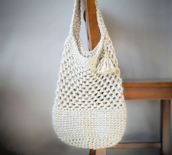 Weekend Wanderer Mesh Bento Bag Free Crochet Pattern - One Dog Woof