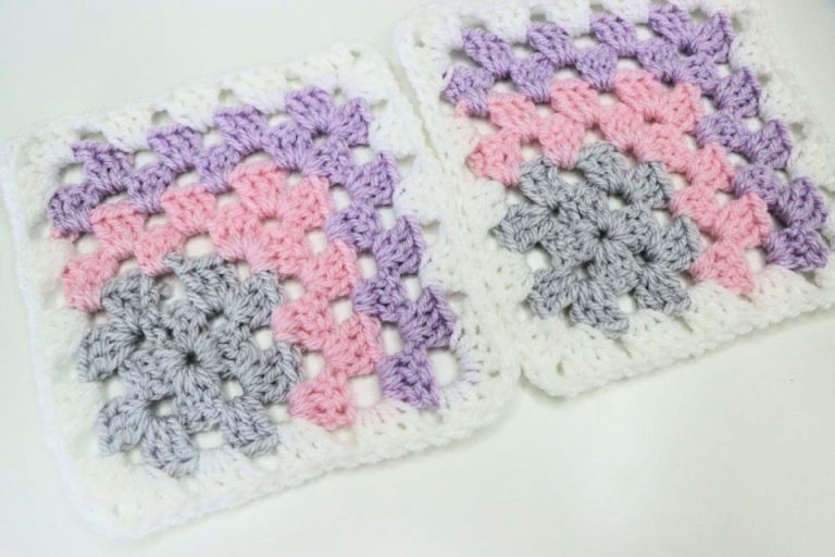 25 Free Crochet Granny Square Patterns (Easy PDF Pattern)