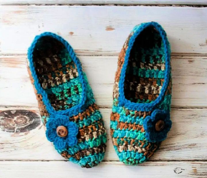 Crochet Not Your Grandmas Slippers - Free PDF Pattern