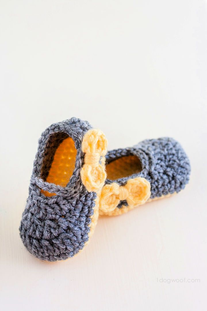 Crochet Piper Jane Baby Shoes Pattern