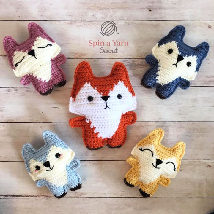 Free Crochet Pocket Fox Pattern