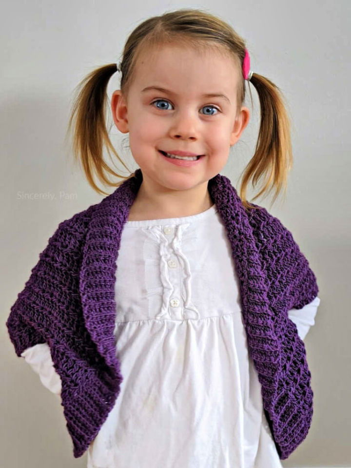 Crocheting a Ragged Falls Cocoon Shrug - Free Pattern