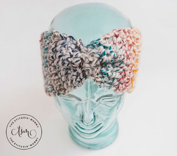 Rustic Chunky Crochet Headband Pattern