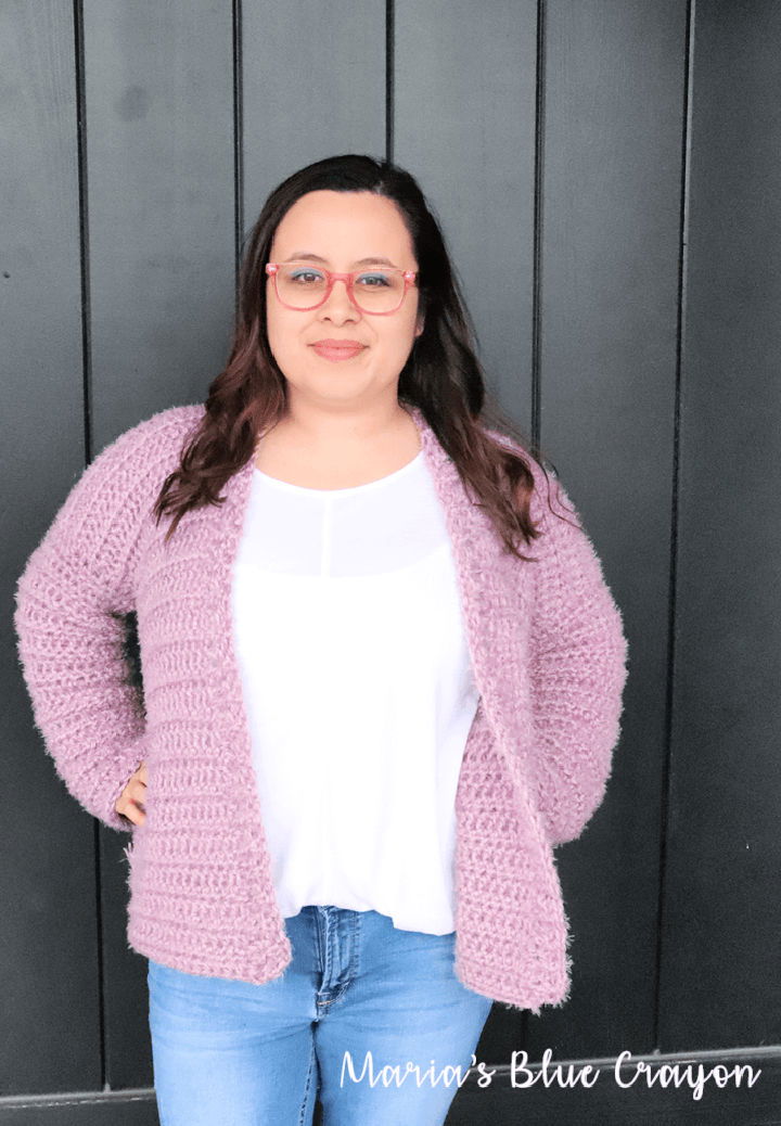 Simple Crochet Cardigan Pattern