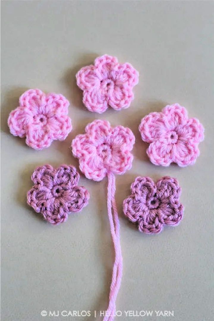 Simple Crochet Flower Pattern