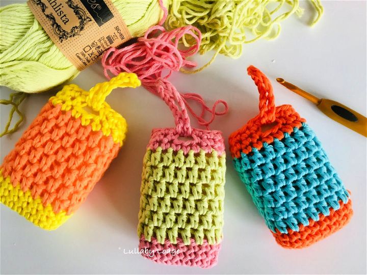 Simple Crochet Soap Sack Pattern
