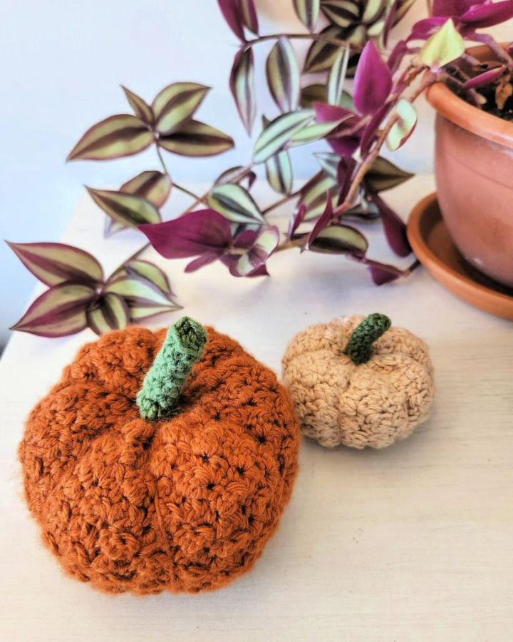 Free Crochet Small Pumpkin Pattern