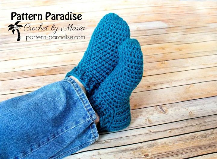 Best Snappy Slippers Crochet Pattern