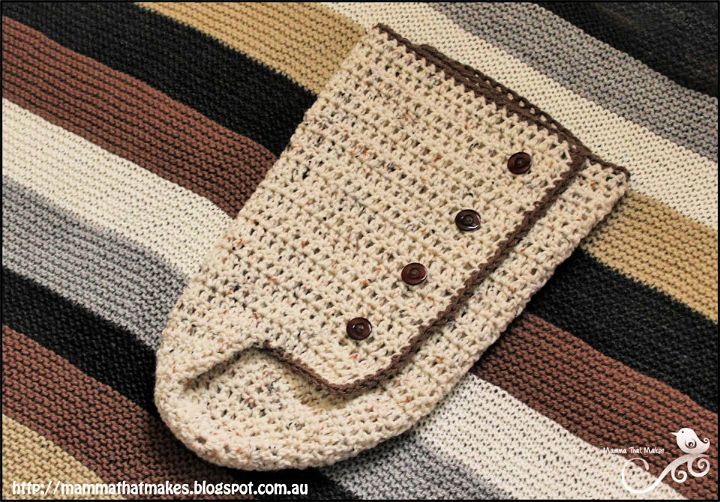 Crochet Snuggle Cuddle Cocoon Resized Pattern