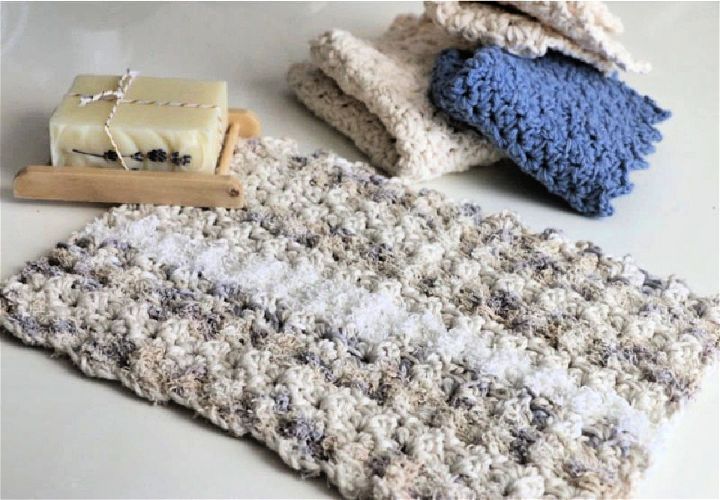 Textured Crochet Washcloth Pattern