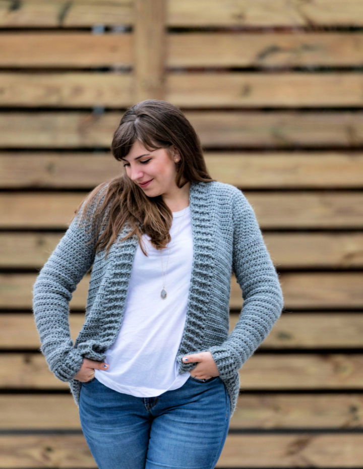 Easy Everyday Cardigan Crochet Pattern