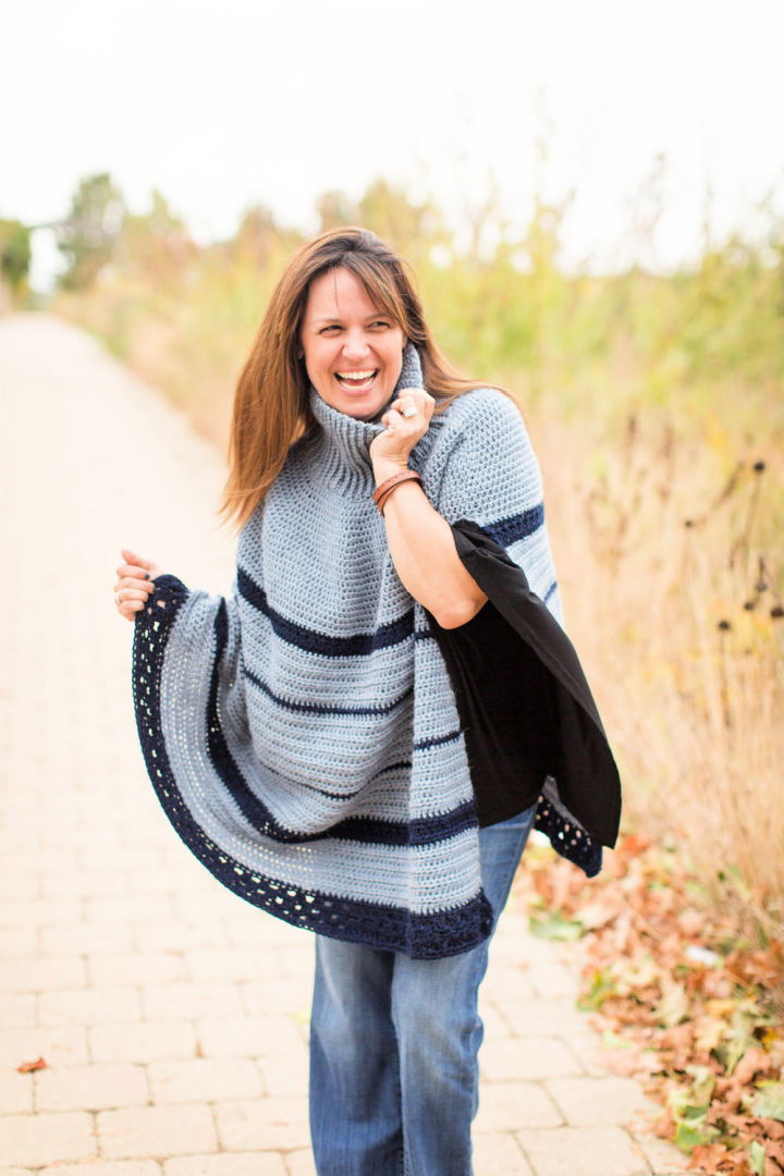 Crochet The Montana Poncho - Free Pattern