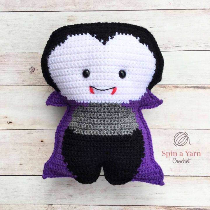 Free Crochet Vampire Amigurumi Pattern